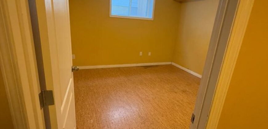 Rundle – 2 Bedrooms, 1 Bath Basement