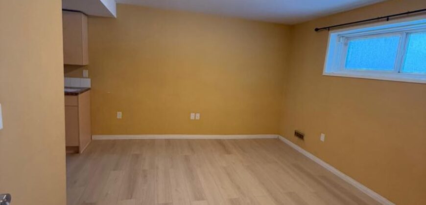 Rundle – 2 Bedrooms, 1 Bath Basement