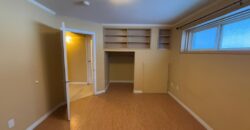 Rundle – 2 Bedrooms, 1 Bath Basement