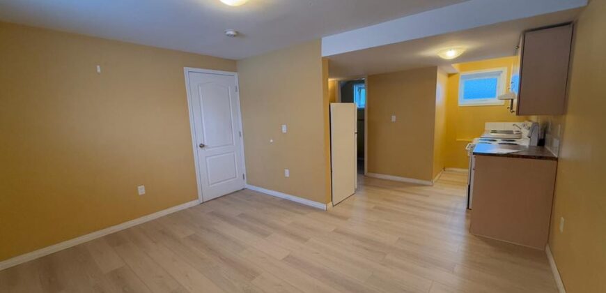 Rundle – 2 Bedrooms, 1 Bath Basement