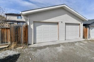 2 car garage