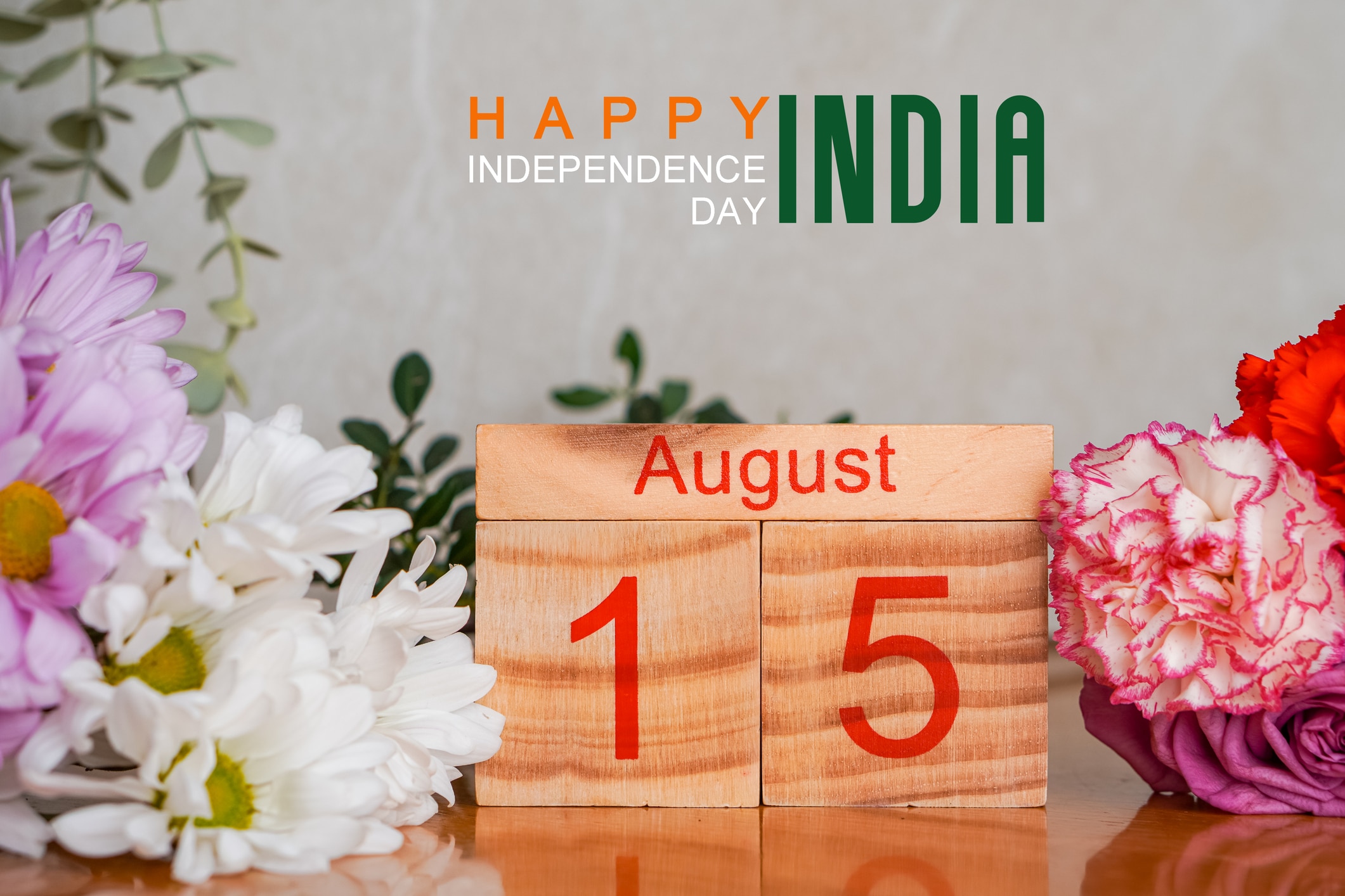 Happy Independence Day India, 15 August