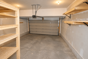Cleared garage with natural light 9