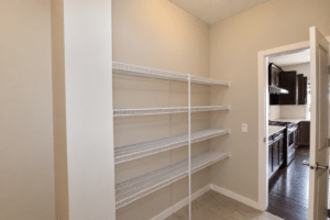 Cleared pantry in natural daylight 10