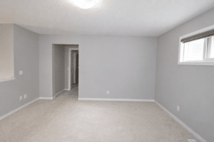 Cleared rental room in natural light 1