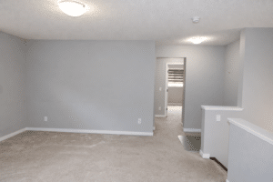 Naturally Brightened Empty Rental Room 11